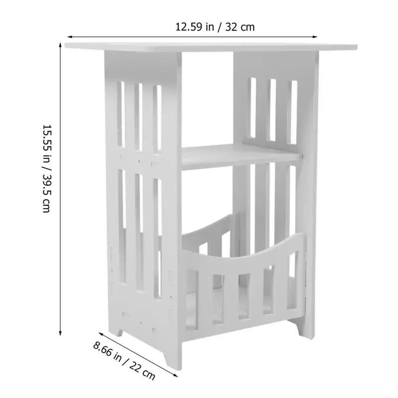 Bedside Table Makeup Tables Small Square Desks Mini Sofa Bedside Storage Rack Living Room Bedroom Nightstand Small Coffee Table